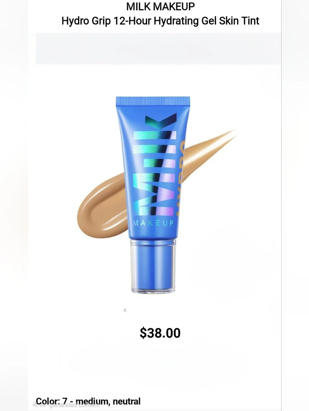 Milk Makeup Hydrating Gel Skin Tint 7